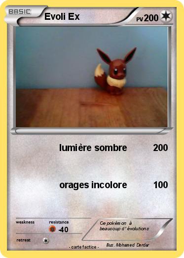 Pokemon Evoli Ex