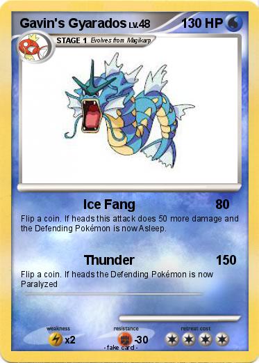 Pokemon Gavin's Gyarados