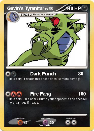 Pokemon Gavin's Tyranitar