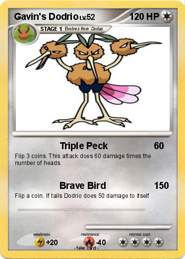 Pokemon Gavin's Dodrio