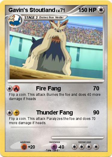 Pokemon Gavin's Stoutland