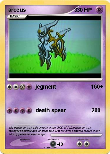 Pokemon arceus                                3