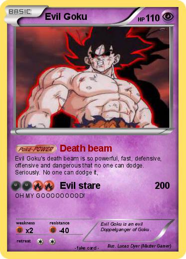 Pokemon Evil Goku