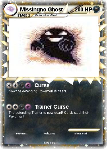 Pokemon Missingno Ghost