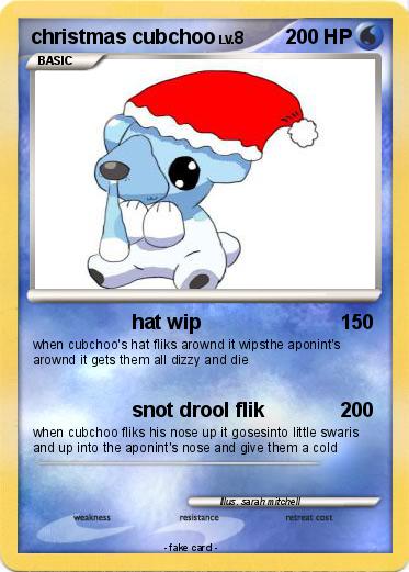 Pokemon christmas cubchoo