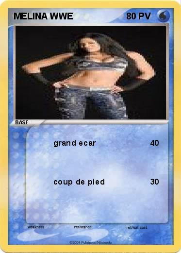 Pokemon MELINA WWE