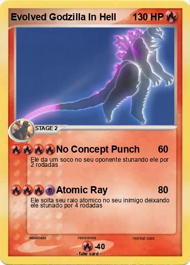 Pokemon Evolved Godzilla In Hell
