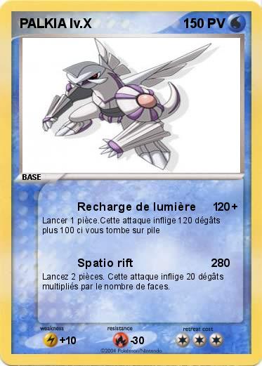 Pokemon PALKIA lv.X