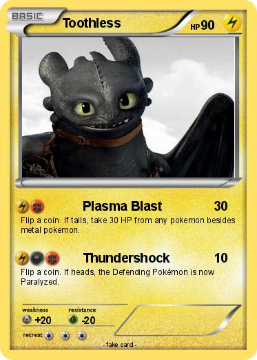 Pokemon Toothless
