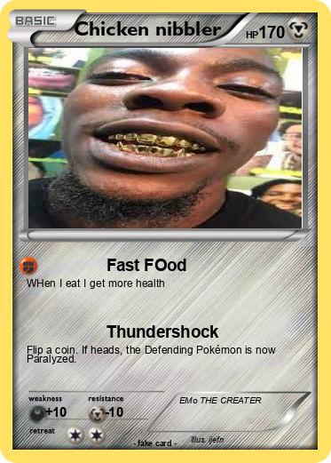 Pokemon Chicken nibbler
