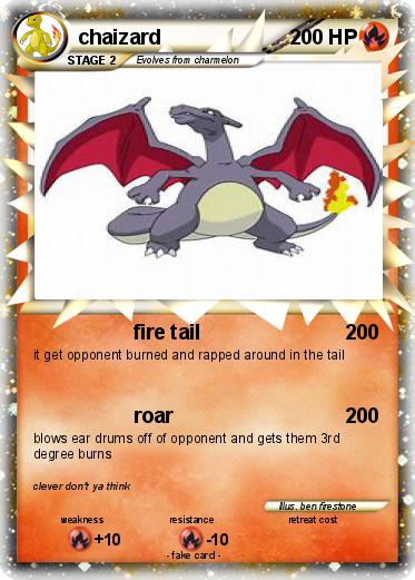 Pokemon chaizard