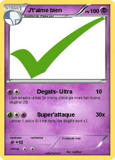 Pokemon J't'aime bien