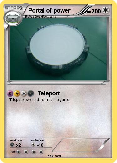 Pokemon Portal of power