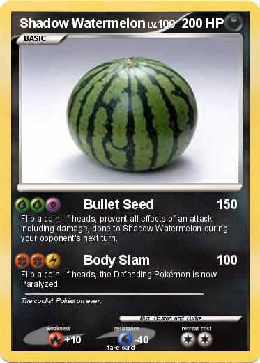 Pokemon Shadow Watermelon