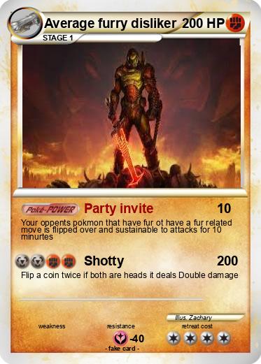 Pokemon Average furry disliker