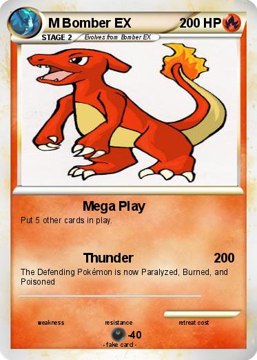 Pokemon M Bomber EX