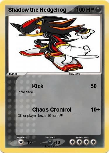 Pokemon Shadow the Hedgehog