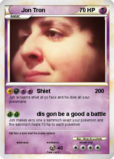 Pokemon Jon Tron