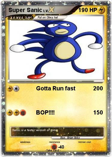 Pokemon Super Sanic