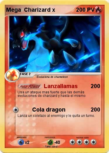 Pokemon Mega  Charizard x
