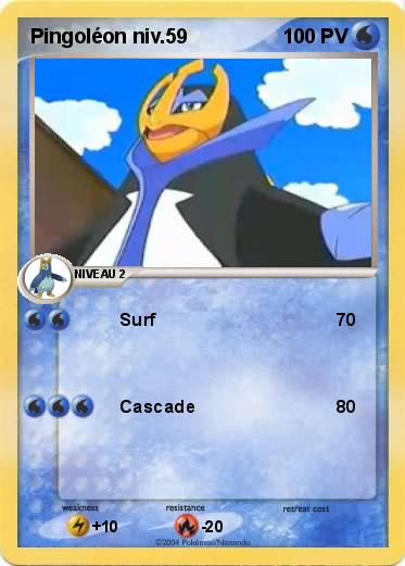 Pokemon Pingoléon niv.59