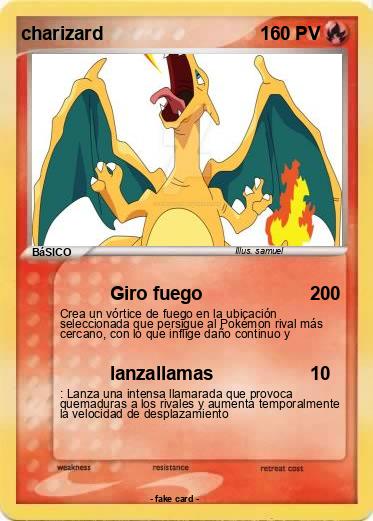 Pokemon charizard