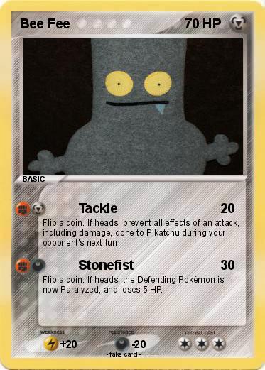 Pokemon Bee Fee
