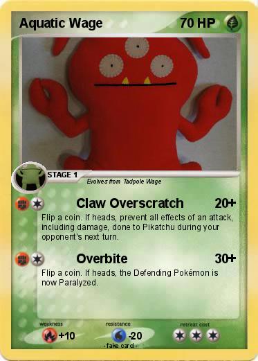 Pokemon Aquatic Wage