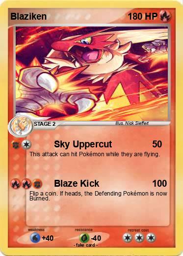 Pokemon Blaziken