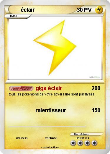 Pokemon éclair