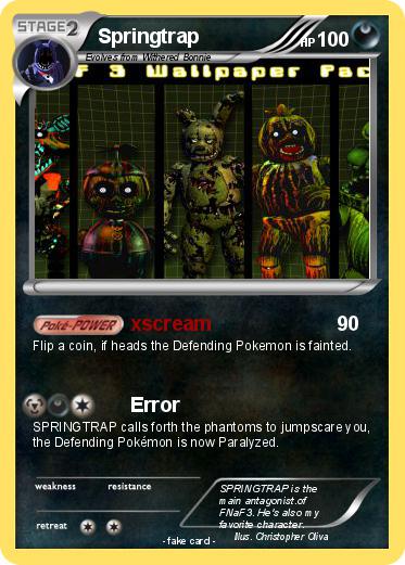 Pokemon Springtrap