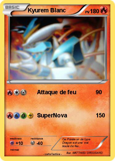 Pokemon Kyurem Blanc