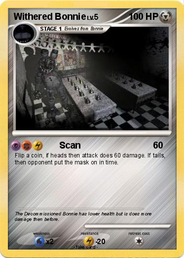 Pokemon Withered Bonnie