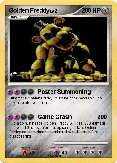 Pokemon Golden Freddy
