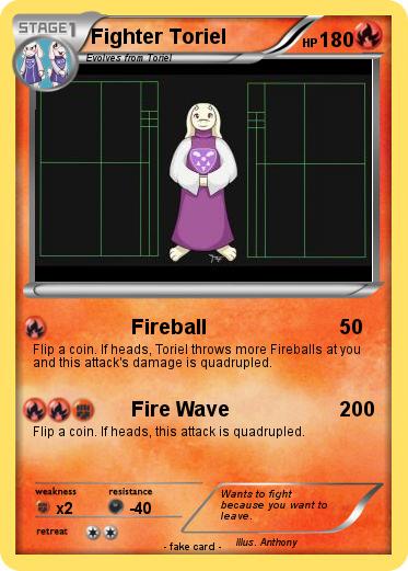 Pokemon Fighter Toriel
