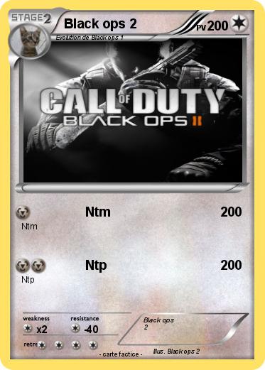 Pokemon Black ops 2