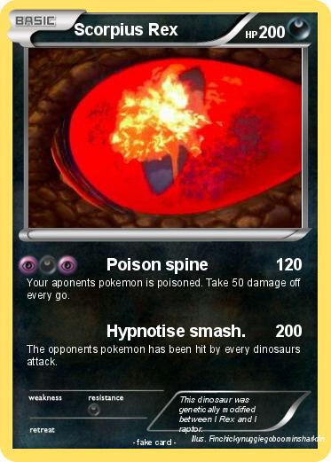 Pokemon Scorpius Rex