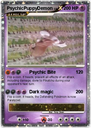 Pokemon PsychicPuppyDemon