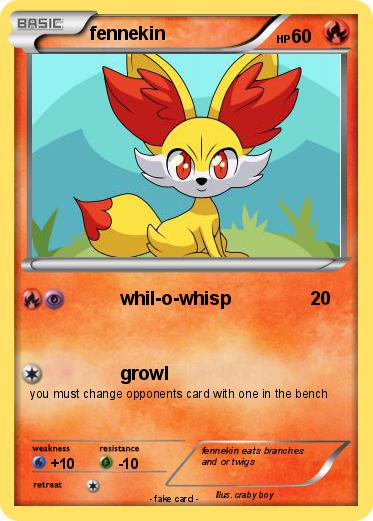 Pokemon fennekin