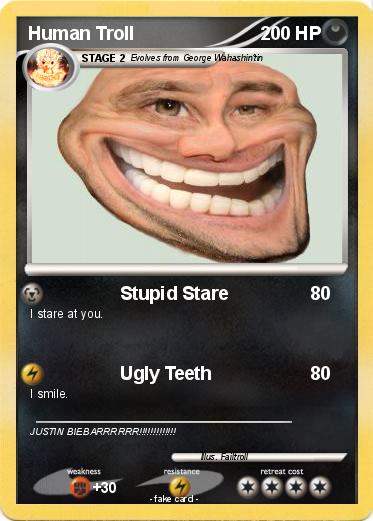 Pokemon Human Troll