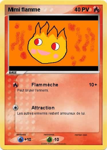 Pokemon Mimi flamme
