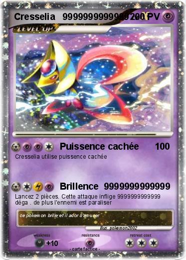 Pokemon Cresselia   9999999999999