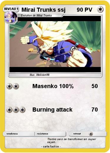 Pokemon Mirai Trunks ssj