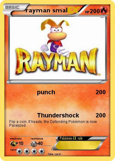 Pokemon rayman smal