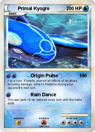 Pokemon Primal Kyogre