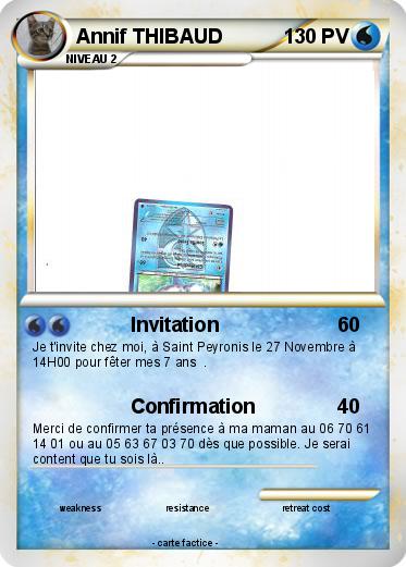 Pokemon Annif THIBAUD