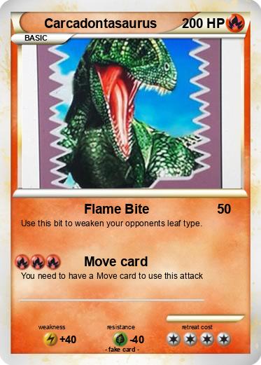 Pokemon Carcadontasaurus