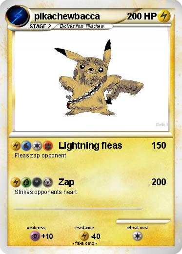 Pokemon pikachewbacca