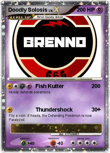 Pokemon Doodly Solosis