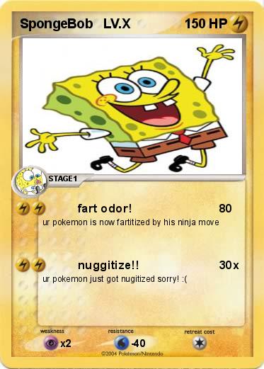 Pokemon SpongeBob   LV.X